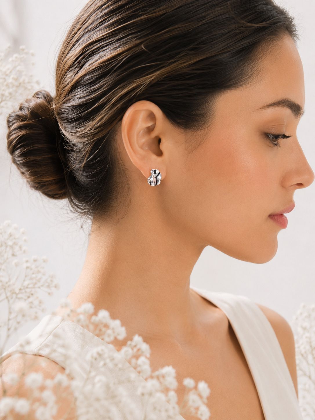 Aretes Nara - Plata 925