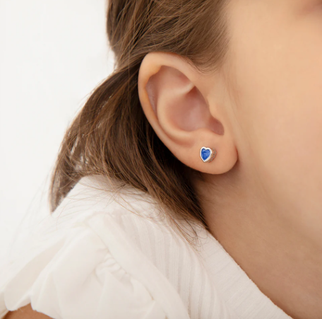 Corazón Azul - Plata 925