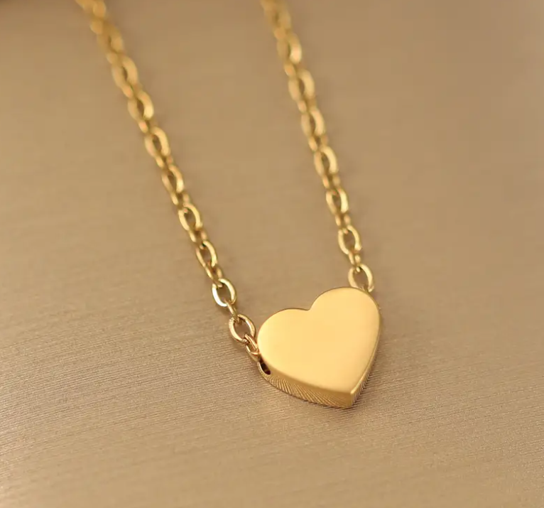 Dúo Corazón - Acero Inoxidable