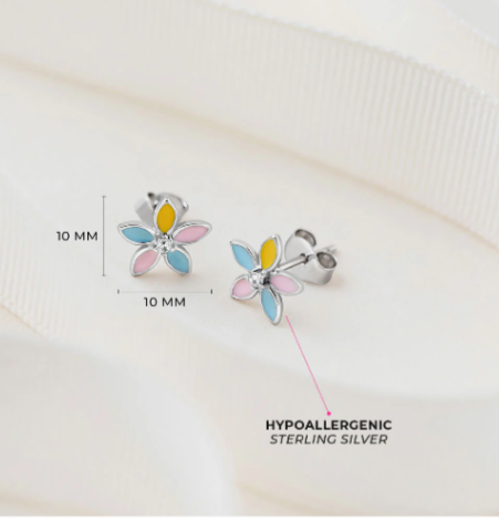 Divertida Flor - Plata 925