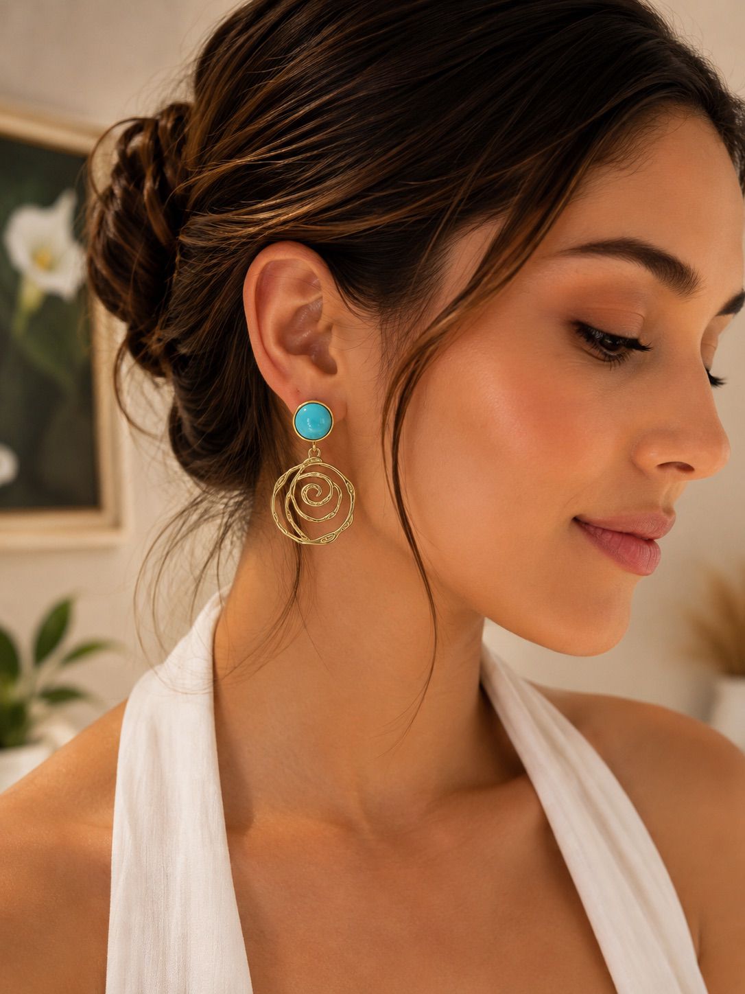 Aretes Aura - Acero Inoxidable