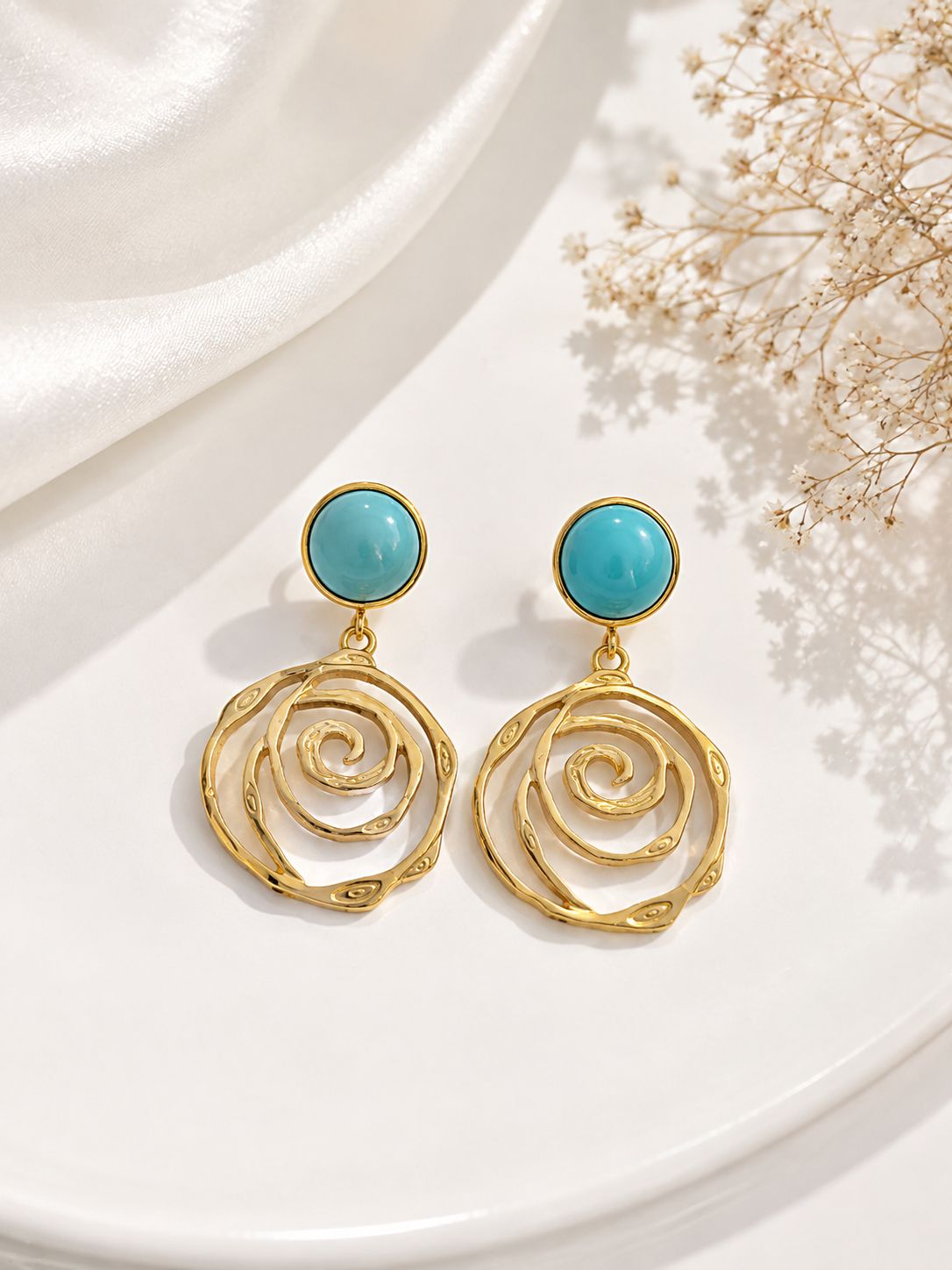 Aretes Aura - Acero Inoxidable