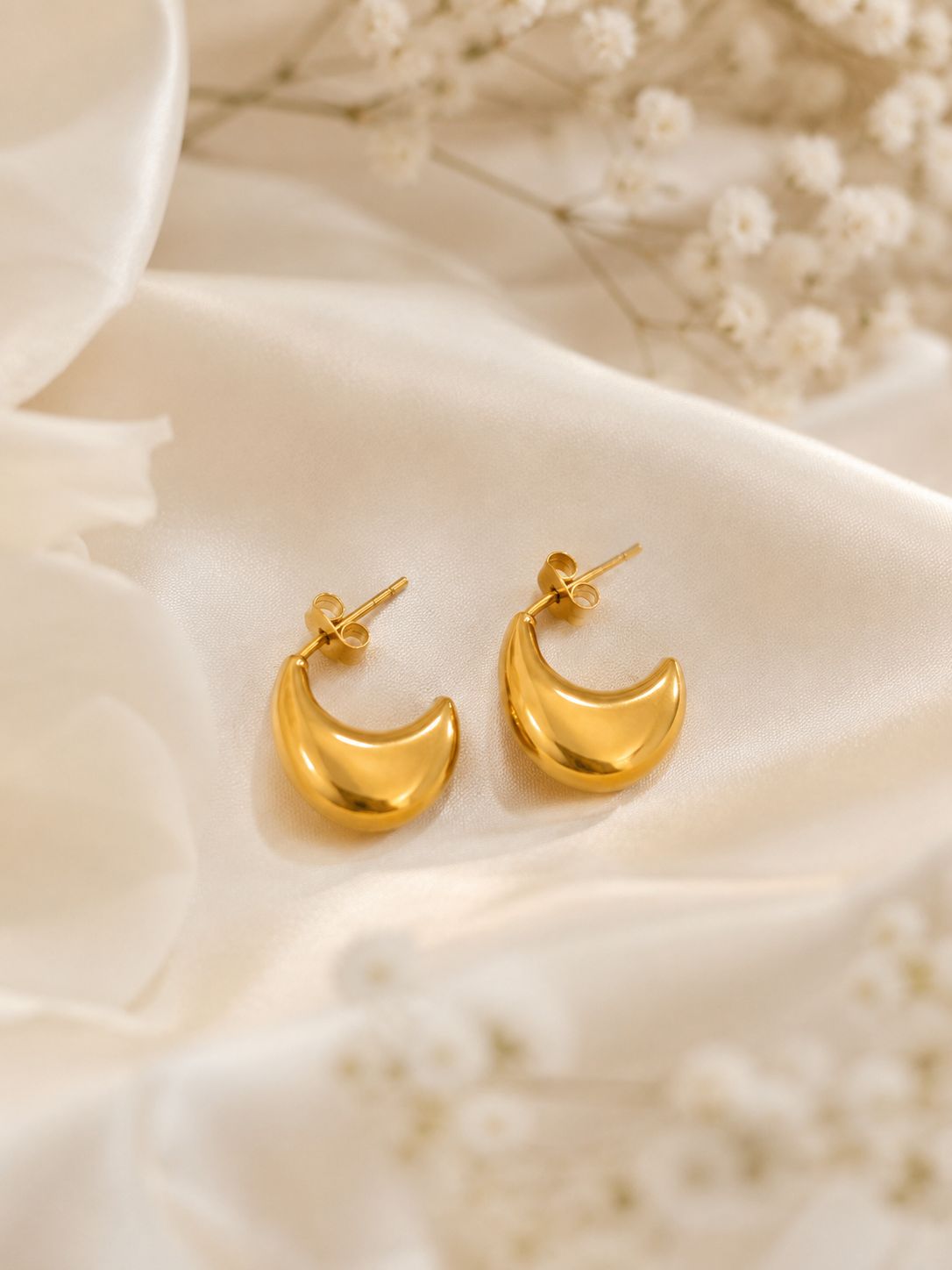 Aretes Lia - Acero Inoxidable