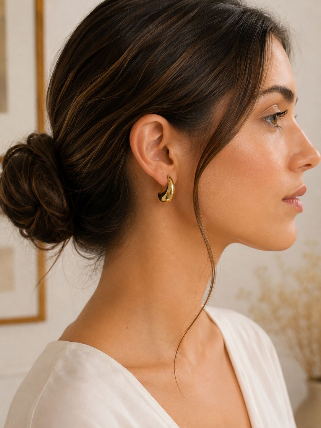 Aretes Lia - Acero Inoxidable