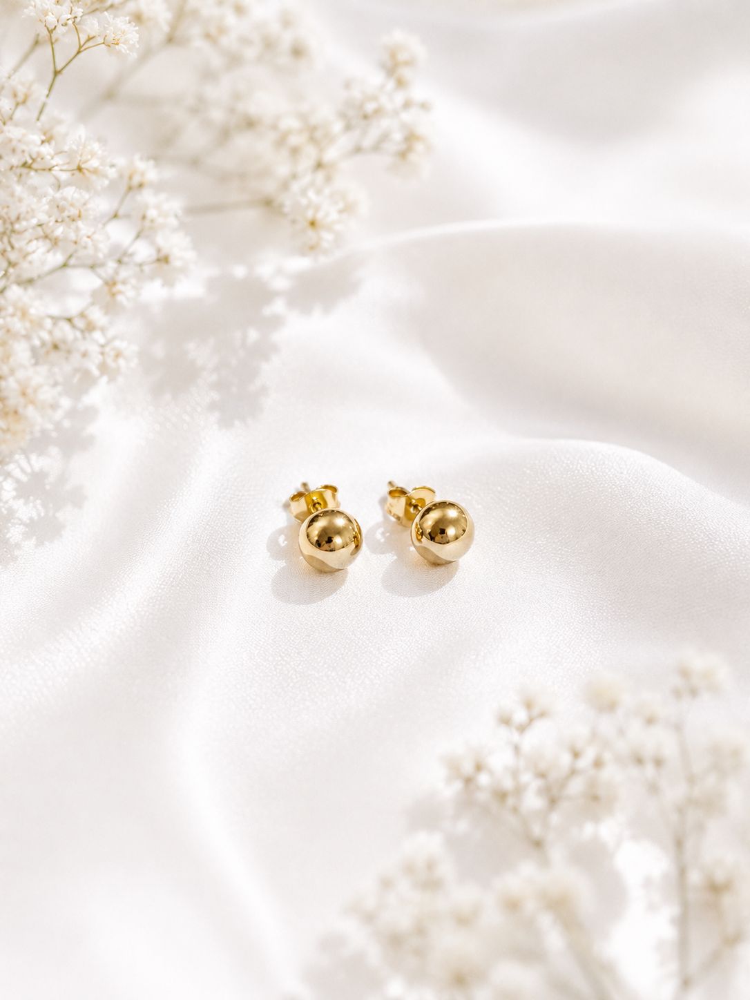 Aretes Esfera - Acero Inoxidable